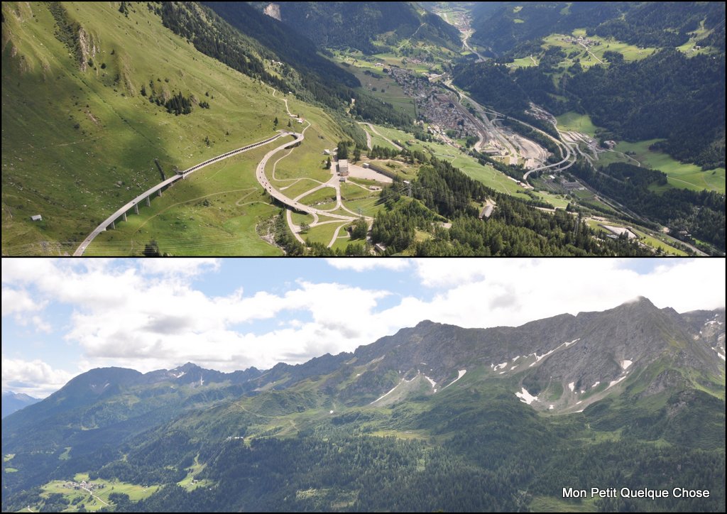 Voyage du retour, col du Gothard